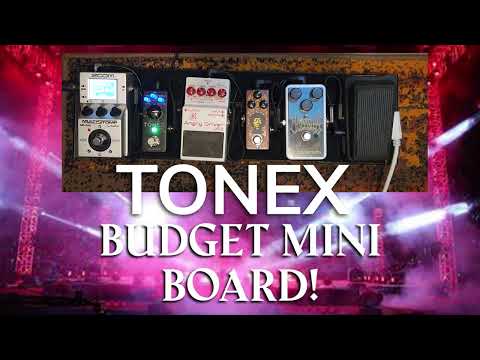 TONEX ONE. Creating a budget mini pedalboard with the best sounding pedals!