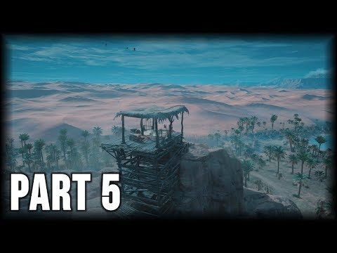 Assassin’s Creed Origins - 100% Walkthrough Part 5 [PS4] – Side Quest: Striking the Anvil (Hard)