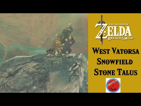 West Vatorsa Snowfield - Stone Talus - Breath of the Wild