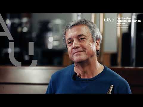 Philippe Pierlot, première flûte solo de l'Orchestre National de France