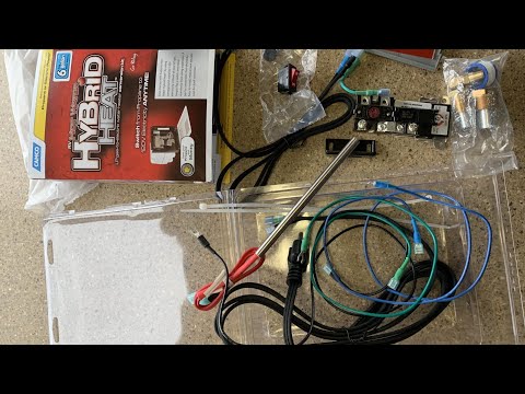 Camco hybrid heat install and review. RV electric water heater conversion kit