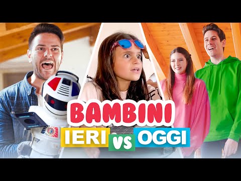 BAMBINI IERI VS OGGI - VIDEO DIVERTENTI😂 - iPantellas