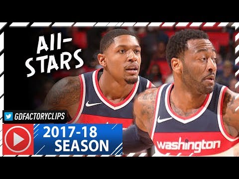 John Wall & Bradley Beal Full Highlights vs Pistons (2018.01.19) - 42 Pts Combined, CLUTCH!