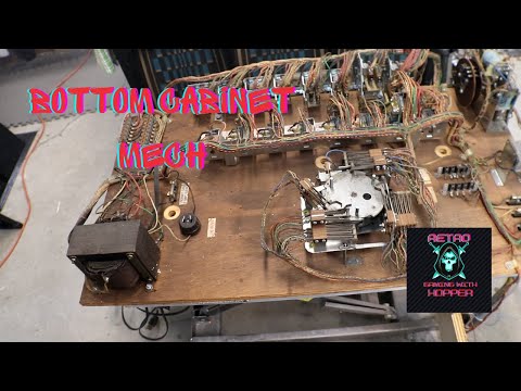 1976 Gottlieb Target Alpha How To Clean The Cabinet Mech Ep 3