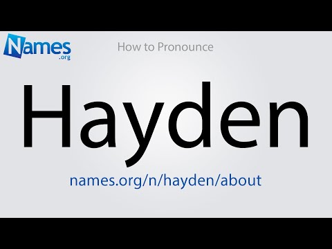 What does hayden mean