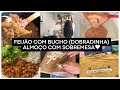FIZ FEIJÃO COM BUCHO DOBRADINHA SOBREMESA COM 2 INGREDIENTES ALMOÇO DE DOMINGO NO CAPRICHO