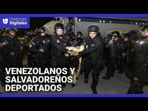 Quiénes son los deportados desde EEUU a las cárceles de El Salvador