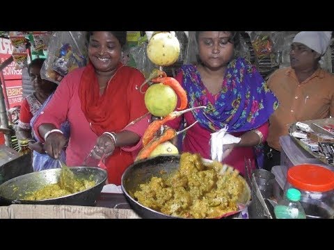 Exciting Mustard Chicken Preparation | Street Food on Roadside Highway | Indian Food at Street Video