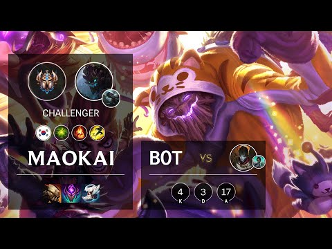 Maokai Bot vs Jhin - KR Challenger Patch 11.15