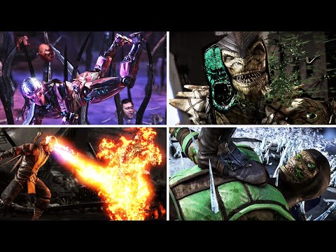 Mortal Kombat X - ALL Fatalities & All Stage Fatalities