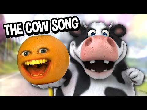 惱人的橙子--牛歌! (Annoying Orange - The Cow Song!)