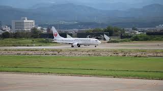 JTA(JAL)東京羽田空港行き離陸