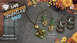 Botanical Menagerie - Jewelry Supply Warehouse Sale + Technique Demo