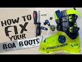 How To Repair BOA Ski Boots Shop Talk With Cy