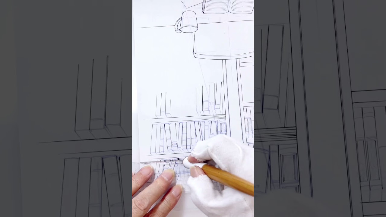 プロアシが描くアナログ背景【japanese manga  background art】p.119#鑑定スキルで成り上がる