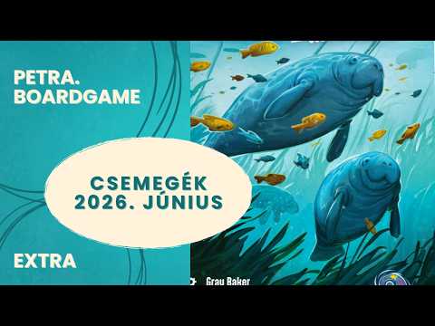Csemegék: 2026. június - Petra.Boardgame - Játékszabály videók