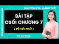 Bài tập cuối chương 7 | Toán lớp 9 Cánh diều - trang 66, 67