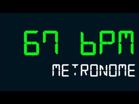 67 BPM (Beats Per Minute) Metronome