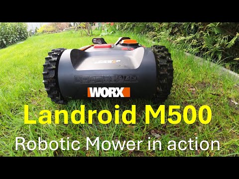 WORX Landroid M500 in action