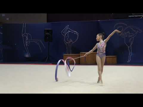 Sara Sociu ACS Pro Aktiv Ribbon Cupa Romaniei 6 November 2022 #rhythmicgymnastics