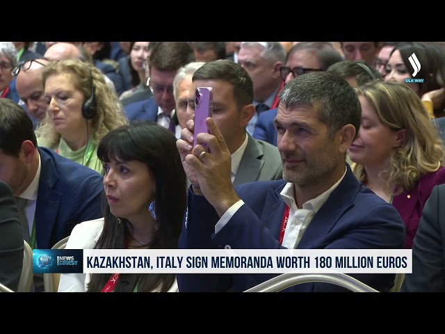 Казахстан и Италия подписали меморандумы на 180 млн евро