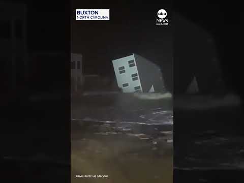 Another home collapses into ocean in North Carolina town