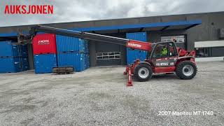 Телескопски натоварувач Manitou MT 1740 SL Teleskoptruck &ndash; gaffel og skuff | Слика 4 - Machineryline