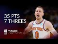 Donte DiVincenzo 35 pts 7 threes vs Pacers 2024 PO G3
