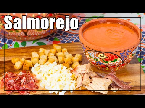 COMO HACER SALMOREJO ANDALUZ ► RECETAS de VERANO ▶ Recetas COMIDAS y CENAS FACILES ✅