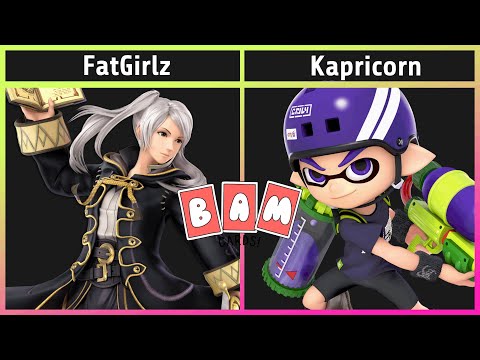 Smash @ BAM Cards 16 - FatGirlz (Robin) vs. Kapricorn (Inkling) - SSBU Tournament