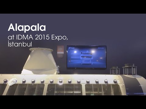 Alapala at IDMA 2015 Expo, İstanbul