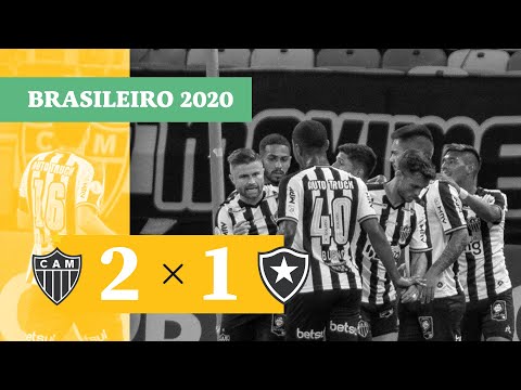 Atlético-MG 2 x 1 Botafogo - Gols - 25/11 - Brasileirão 2020