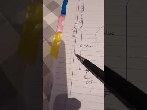 Gravity hot water system diagram