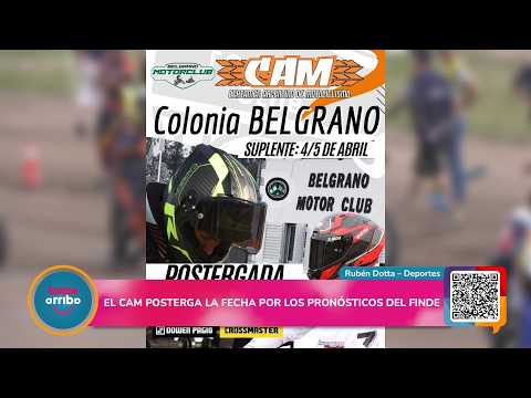 El CAM POSTERGA su Fecha por los PRONÓSTICOS del Finde | Último MOMENTO