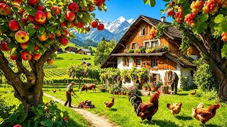 Switzerland Countryside Life🇨🇭Walking in A Fruits paradise📍Thurgau SWITZERLAND