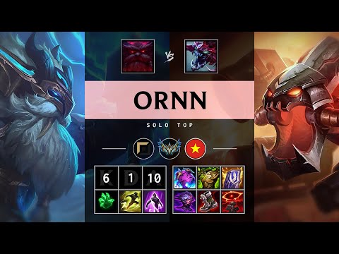 Ornn Top vs Cho'Gath - VN Challenger Patch 25.10