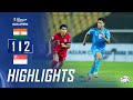 India 1 2 Singapore AFC Asian Cup 2027 Qualifiers Final Round Group C Match Highlights