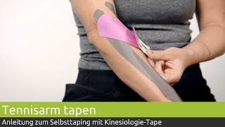 Tennisarm tapen – Anleitung Selbsttaping | PINOFIT