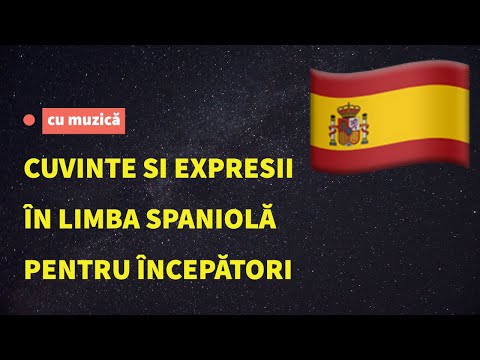 Cuvinte și fraze in limba spaniolă pentru începători. Învață limba spaniolă ascultând muzică.