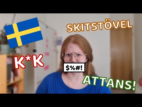 Swear words and insults in Swedish - Part 2 (MORE fula ord!)