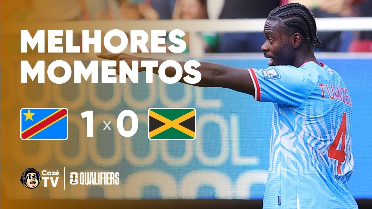 MELHORES MOMENTOS: RD CONGO 1 X 0 JAMAICA | FINAL DA REPESCAGEM MUNDIAL DA COPA DO MUNDO FIFA 2026