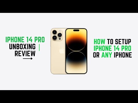 iPhone 14 Pro Unboxing | Review | User Guide to Setup New iPhone 14Pro or Any iPhone | GadgetDaddy