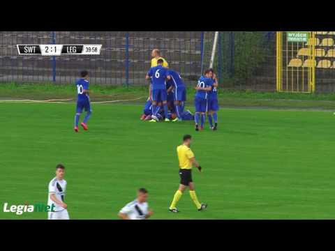 Skrót meczu Świt Nowy Dwór Maz.-Legia II Warszawa.24.08.2016