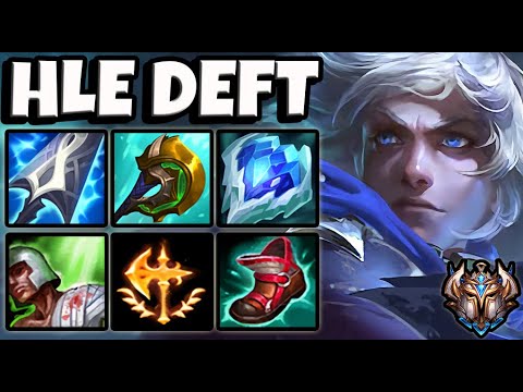 Deft Ezreal ADC vs Jinx - Korea Challenger Patch 11.12 ✅