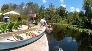 preview picture of video 'Wekiwa Springs State Park - Passeio canoa'