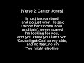 Canton Jones – Warrior | Christian Hip Hop Lyrics Video