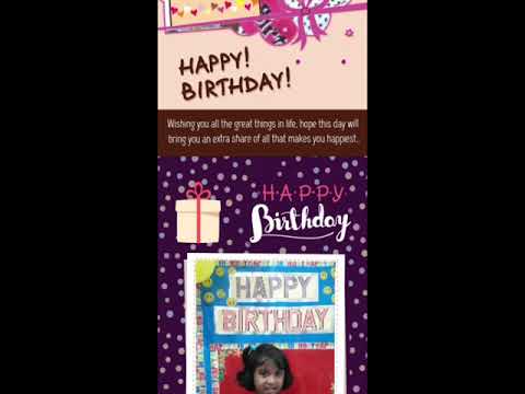 Happy birthday Ashvika 8/9/19