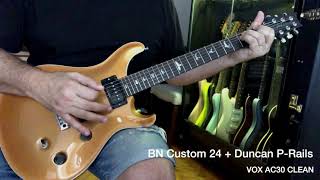 Video thumbnail for Test: Seymour Duncan P Rail Humbuckers by Ariel Pozzo