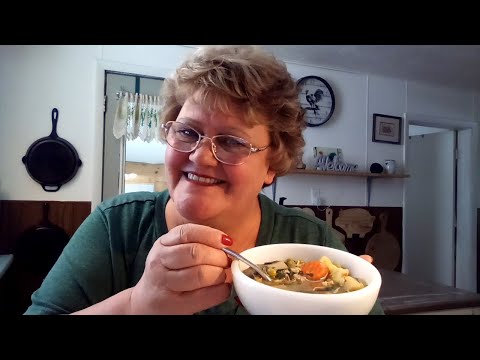 Good Ole Homemade Chicken & Veggie Soup Just Like Grandma Used To Make | Freezer Friendly