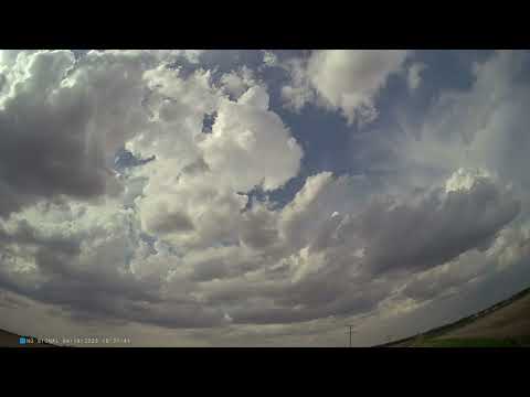 Storm Chase April 19 2023 Drive from Chapman to Upland to Wakefield